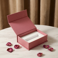 Boîte cadeau de luxe personnalisée pour parfum, boîte d'emballage vide pour rouge à lèvres et huiles essentielles avec insert en mousse, personnalisation du logo
