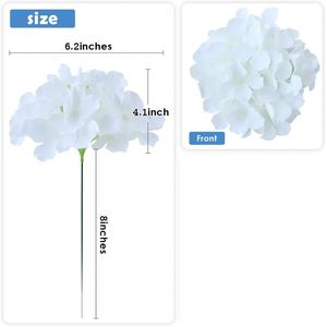 Wedding White Silk Rose <b>Flowers</b> Handmade <b>Artificial</b> <b>Flowers</b> for Chinese New Year - Product Image 4
