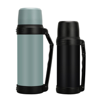 1200ml Grande Capacité En Acier Inoxydable Fiole À Vide Thermos Direct Potable Voyage Bouteille D'eau Pot pour Adultes pour Camping Randonnée