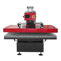 Grande presse à chaud pneumatique manuelle neuve 75x105cm pour transfert par sublimation sur t-shirts, assiettes, tapis de souris