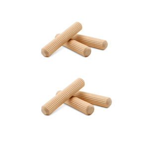 Высокое Качество эвкалипта, деревянное соединение, прямой стержень с полной резьбой - Product Image 5