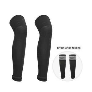 Pieghevoli per giovani adulti scaldini da uomo sopra le <span class=keywords><strong>calze</strong></span> sportive al ginocchio elastici per calzoni da calcio copri polpaccio per le gambe <span class=keywords><strong>calze</strong></span> da calcio - Product Image 2