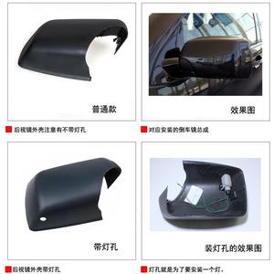 Carcasa de espejo retrovisor para Bmw X5, pieza de repuesto convexa negra ABS para modelo E53 00-06 - Product Image 4