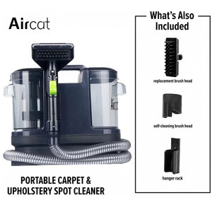 Limpiador <span class=keywords><strong>de</strong></span> Alfombras y <span class=keywords><strong>Tapicería</strong></span> Portátil Multiusos Aircat para Limpieza <span class=keywords><strong>de</strong></span> Manchas en Telas - Product Image 6