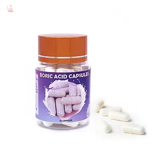 Wholesale 100% Herbal Vagina Cleaning Pills Organic Boric Acid Suppositories Yoni Pops Detox Boric Acid Capsules