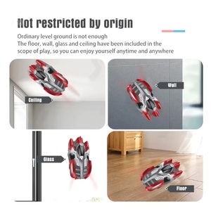 Bjq 2.4G Mini RC Xe Stunt 6 Kênh Điều Khiển Từ Xa Cáp USB Bao Gồm Bốn Cách <span class=keywords><strong>360</strong></span> Xoay Tường Leo Núi Trôi Xe Xoắn - Product Image 4