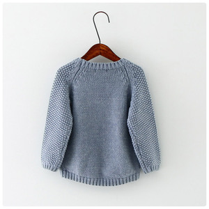 Pull de Noël en laine fait main pour enfants, col rond, pas cher, de haute qualité - Product Image 3