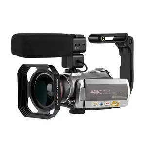 5 in 1 13MP 64X dijital Zoom 4K profesyonel Video kamera resmi Ordro AZ50 mikrofon ve geniş açı Lens