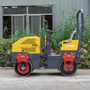 Fahren Sie mit der hydraulischen Vibrations-Straßen walze - Product Image 1