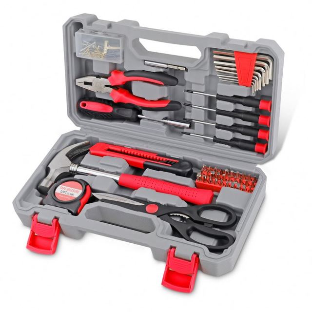39pc Compact Multi-Functional Professional Tool Kit Mini Home Repair Tool Set with Hard Case OEM ODM Supported