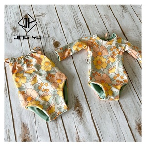 Maillot de bain réversible populaire en tissu recyclé, maillot de bain une pièce pour bébé, imprimé personnalisé, double face, vêtements de bain pour enfants - Product Image 2