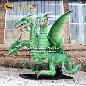 MY Dino Animatronique interactive pour enfants, bébé dragon volant à trois têtes - Product Image 5