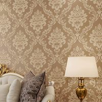 Conception stéréoscopique européenne revêtement mural non tissé décoration intérieure PVC plastique étanche moderne personnalisation en gros