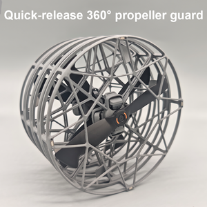 Disponibile Originale Grado A Integrato 360 °   Protezione Completa Anti-Collisione a Sgancio Rapido per Eliche, Accessorio Drone per DJI Mini 5 Pro - Product Image 1