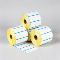 Étiquettes thermiques personnalisées pré-imprimées pour balances : 58x30, 58x40, 58x43, 58x60, 60x40 ; autocollants codes-barres ; rouleaux d'étiquettes thermiques