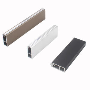 Clothes <b>Rod</b> Furniture Wardrobe Tube Hanging Clothes Through <b>Rod</b> Seat Tube Aluminum Clothes Drying Rail Factory Wholesale - Product Image 3