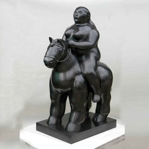 Escultura <span class=keywords><strong>de</strong></span> <span class=keywords><strong>Caballo</strong></span> <span class=keywords><strong>Botero</strong></span> Hecha en Fábrica con Mujer Desnuda, Estatua <span class=keywords><strong>de</strong></span> Bronce <span class=keywords><strong>de</strong></span> Mujer Gorda en Oveja en Venta - Product Image 6