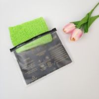 Sac à fermeture éclair en PVC noir de taille personnalisée pochette imperméable éponge filet africain sac à fermeture éclair maquillage givré cosmétique réutilisable durable