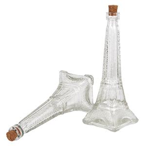 ユニークなエッフェル塔型ガラス瓶希望ボトルキャンディーボトル花瓶家の装飾 - Product Image 3