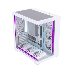 러빙쿨 스틸 및 강화유리 ATX 타워 케이스 프리미엄 파노라마 뷰 고풍량 게이밍 PC 섀시 (안정적인 PC 시스템용) - Product Image 4