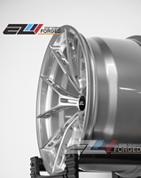 Roues forgées personnalisées 4 pièces 15-30 pouces 5x114.3/112/108/100 4x100 brosse polonaise Chrome PVD nouvelle conception concave en alliage d'aluminium