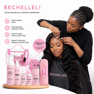 Kit de Coiffage pour Perruques et Cheveux : Cire Coiffante Fixation Forte, Colle et Dissolvant pour Lace Wig, Mousse Coiffante pour Perruques, <span class=keywords><strong>Tresses</strong></span> et Cheveux de Bébé - Product Image 1