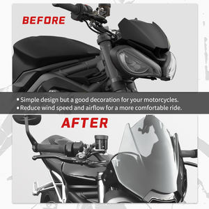 Déflecteur d'écran de pare-brise de pare-brise de moto XXUN pour <span class=keywords><strong>Triumph</strong></span> <span class=keywords><strong>Speed</strong></span> Triple R/RS/S <span class=keywords><strong>Street</strong></span> Triple 765 R/RS - Product Image 5