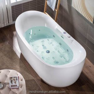 Jacuzzi de Acrílico para Interiores con Hidromasaje, Bañera de Burbujas con Ozono y Luces de Ambiente Romántico de Colores - Product Image 3