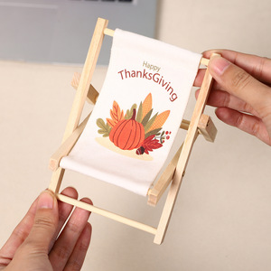 Sedia da spiaggia <span class=keywords><strong>in</strong></span> legno a forma di cartone animato, supporto per cellulare, supporto da scrivania, supporto per pigri, decorazione <span class=keywords><strong>in</strong></span> stile carino, per ufficio e <span class=keywords><strong>serie</strong></span> <span class=keywords><strong>TV</strong></span> - Product Image 3