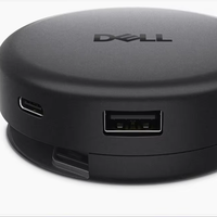   Base de Conexión DA326 Tipo-C Portátil Siete en Uno, 100W con Alimentación Inversa, Doble Salida 4K/6K DP/HDMI/USB