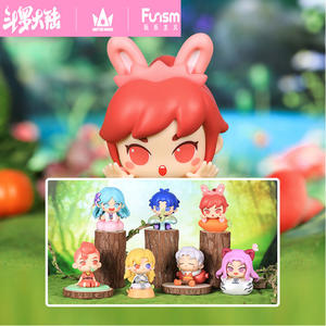 Figurines de collection tendance en PVC de la série <span class=keywords><strong>Douluo</strong></span> Dalu Novel Forest, boîte aveugle, colorées, unisexes, Tang San Xiao Wu, statues de jouets, 10-14 cm - Product Image 6