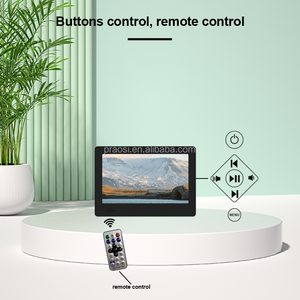 Pros HD Ips 7-Inch Khung Ảnh Kỹ Thuật Số Với Video Phát Lại Và Chức Năng Wifi Âm Nhạc Vòng Lặp Điện Tử Tường Khung Và Video Máy Nghe Nhạc - Product Image 4