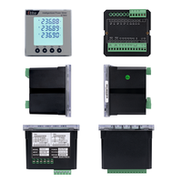 Medidor de Energía Trifásico de Montaje en Panel con Rs485 Modbus Rtu Clase 0.5 Precisión para Monitoreo de Energía en Fábricas Inteligentes Industriales