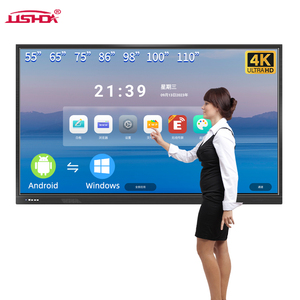 Tableta Interactiva Inteligente con Pantalla Táctil de 55/65 Pulgadas, Pantalla LCD 4K, Pizarra Interactiva para Aula - Product Image 1