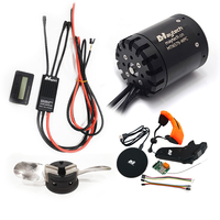Maytech 5.5KW 6579 Kit de démarrage de moteur étanche avec hélice pliante 160A étanche ESC pour le surf Télécommande étanche
