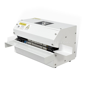 เครื่องซีลแบบต่อเนื่อง GLF-100 สำหรับซีลถุงพลาสติก กาแฟ ชา ถุงผ้าไม่ทอ ถุงอลูมิเนียมฟอยล์ เครื่องซีลความเร็วสูงด้วยความร้อน - Product Image 4