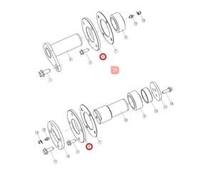 Pieza Compatible con LGMC / Mini Cargador, Componente 53H0010, Soporte de Rodamiento, Piezas de Maquinaria de Construcción Directamente de Fábrica - Product Image 6