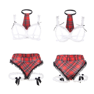 Student <strong>Teacher</strong> <strong>Sexy</strong> Uniform <strong>Costume</strong> Valentine'S Day Lingeries Open Bra Hot Erotic Womens Underwear Sets <strong>Sexy</strong> Lace Lingerie - Product Image 6