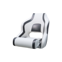 Siège de capitaine marin populaire en cuir PU imperméable pour bateau, siège de pêche pour bateau de plaisance, chaise marine pour yacht et petite embarcation