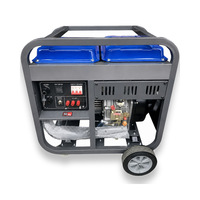 Générateur diesel à châssis ouvert 5kw 8kw 10kw 15kw 20kw 220v 380v Démarrage automatique Portable pour usage domestique