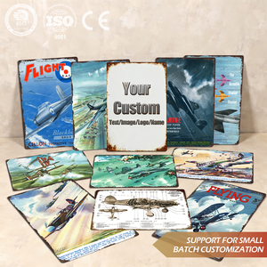 Letreros <span class=keywords><strong>de</strong></span> Metal Premium <span class=keywords><strong>de</strong></span> Hojalata con Diseño <span class=keywords><strong>de</strong></span> Aviones <span class=keywords><strong>de</strong></span> Combate Vintage, Venta al por Mayor, Decoración Retro <span class=keywords><strong>de</strong></span> Pared con Aviones, Artesanías para el Hogar, Decoración para Cuartos <span class=keywords><strong>de</strong></span> Hombre, Póster - Product Image 3