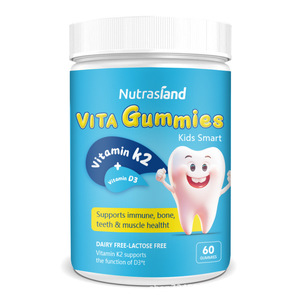 Suministro Transfronterizo de Vitaminas <span class=keywords><strong>K2</strong></span> D3 en Gomitas Sin Lactosa, Suplemento Dietético Infantil en Gomitas - Product Image 5