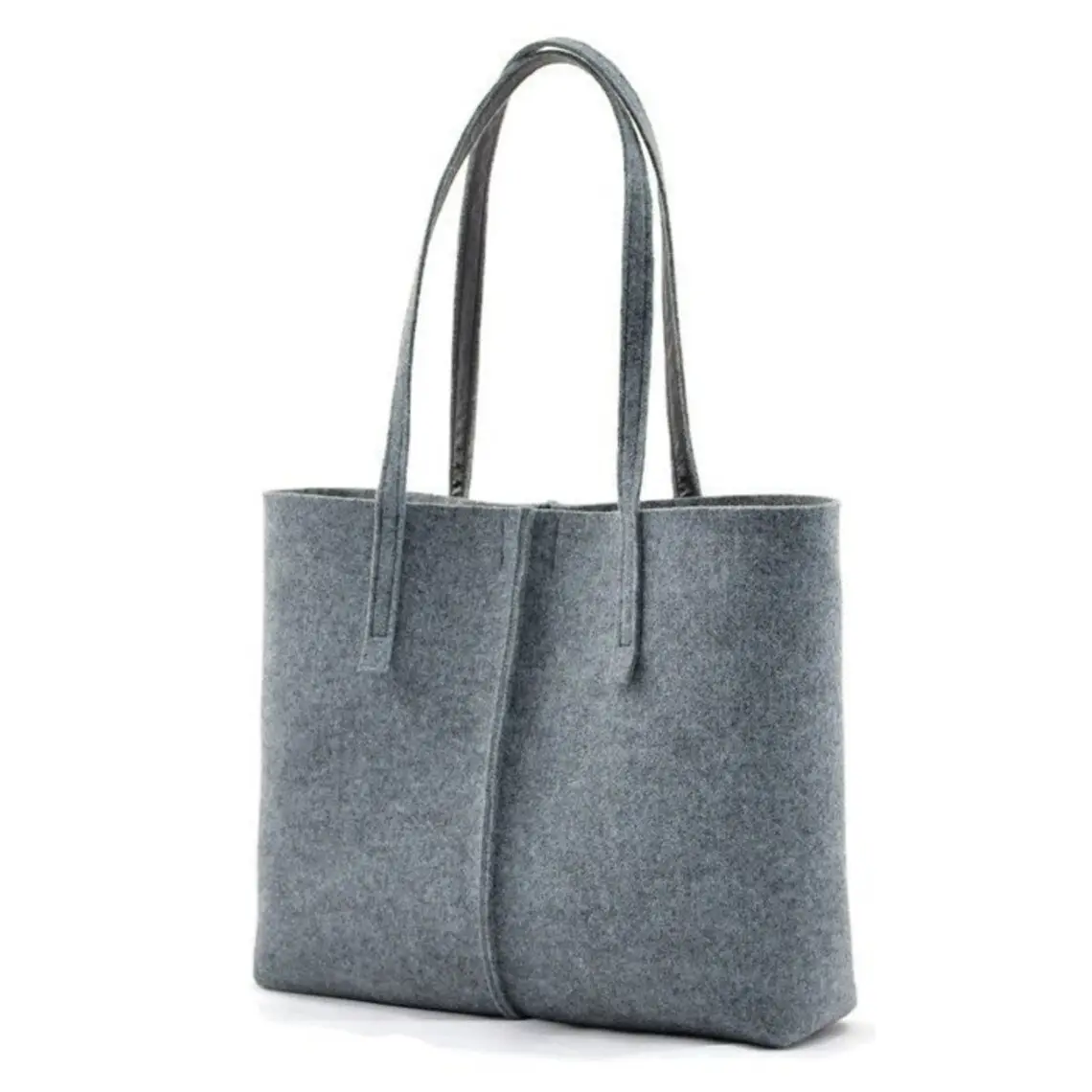 Felt Bag Ecofriendly Women Bags Wool Felt Shoulder Bag Non-Woven Felt Tote Handbag Felt Shopping Bag