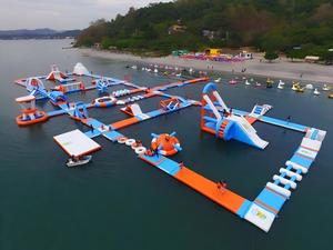 <span class=keywords><strong>Parc</strong></span> aquatique gonflable commercial pour lacs et stations balnéaires, fabricant d'équipements modulaires pour parcs aquatiques, États-Unis et Europe - Product Image 4