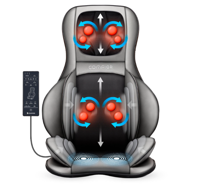 COMFIER 2D/3D Neck & Back Massager with Air Compress & Shiatsu