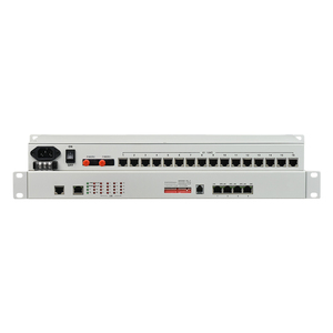 16 kênh E1 để chuyển đổi sợi quang 16e1 + 4 <span class=keywords><strong>Ethernet</strong></span> PDH <span class=keywords><strong>multiplexer</strong></span> - Product Image 2