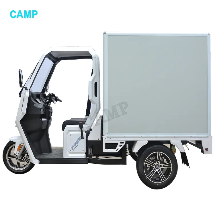 Cabine fermée vélo cargo motos électriques/électriques cargo
