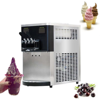 Machine commerciale d'açai congelée Machine à crème glacée molle Machine à yaourt glacé