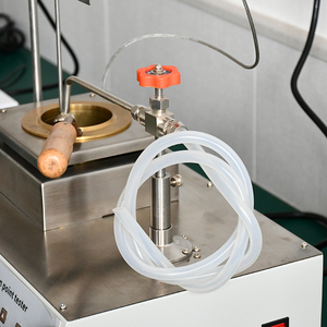 Dijital Cleveland açık fincan flaş ve yangın noktası test cihazı 1 yıl garanti test ekipmanları - Product Image 2