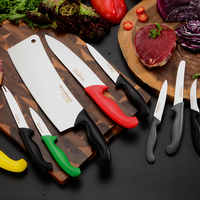 Couteau de cuisine en acier inoxydable avec poignée ergonomique, prise en main parfaite pour la cuisine, vente en gros